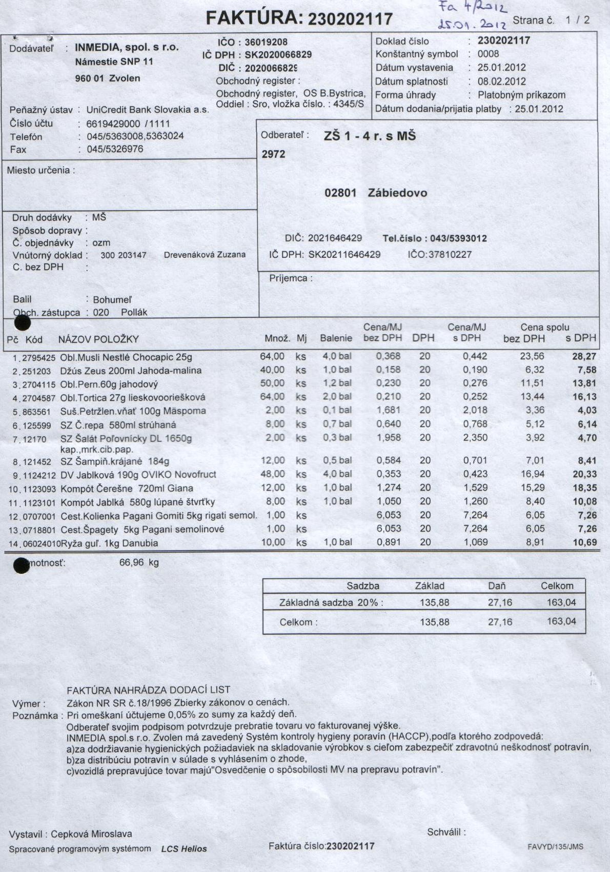 J-Fa č.4a-potraviny