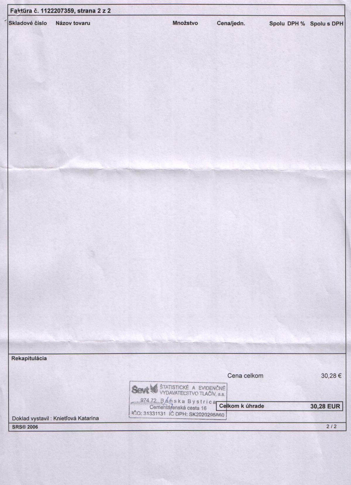 Fa č. 77b-tlačivá