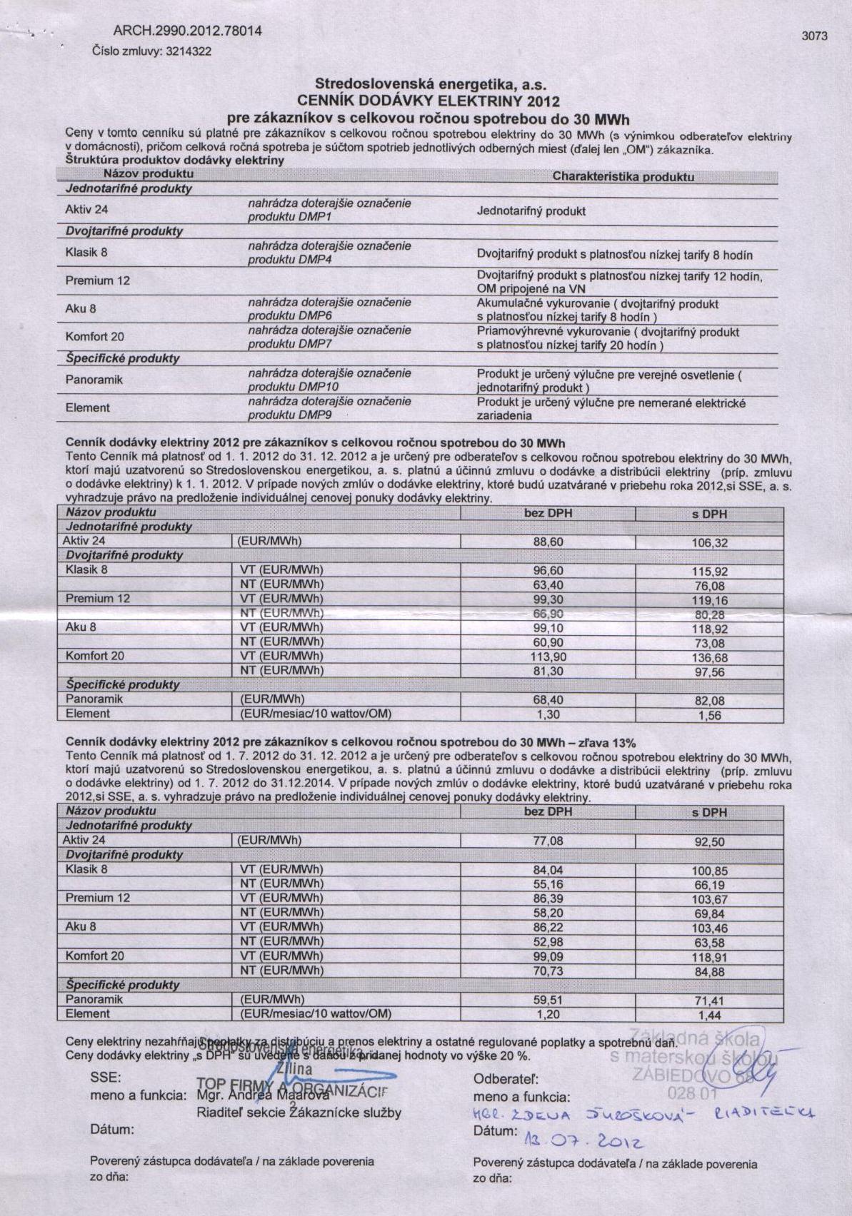 Zmluva - ZŠ el.energia str.3