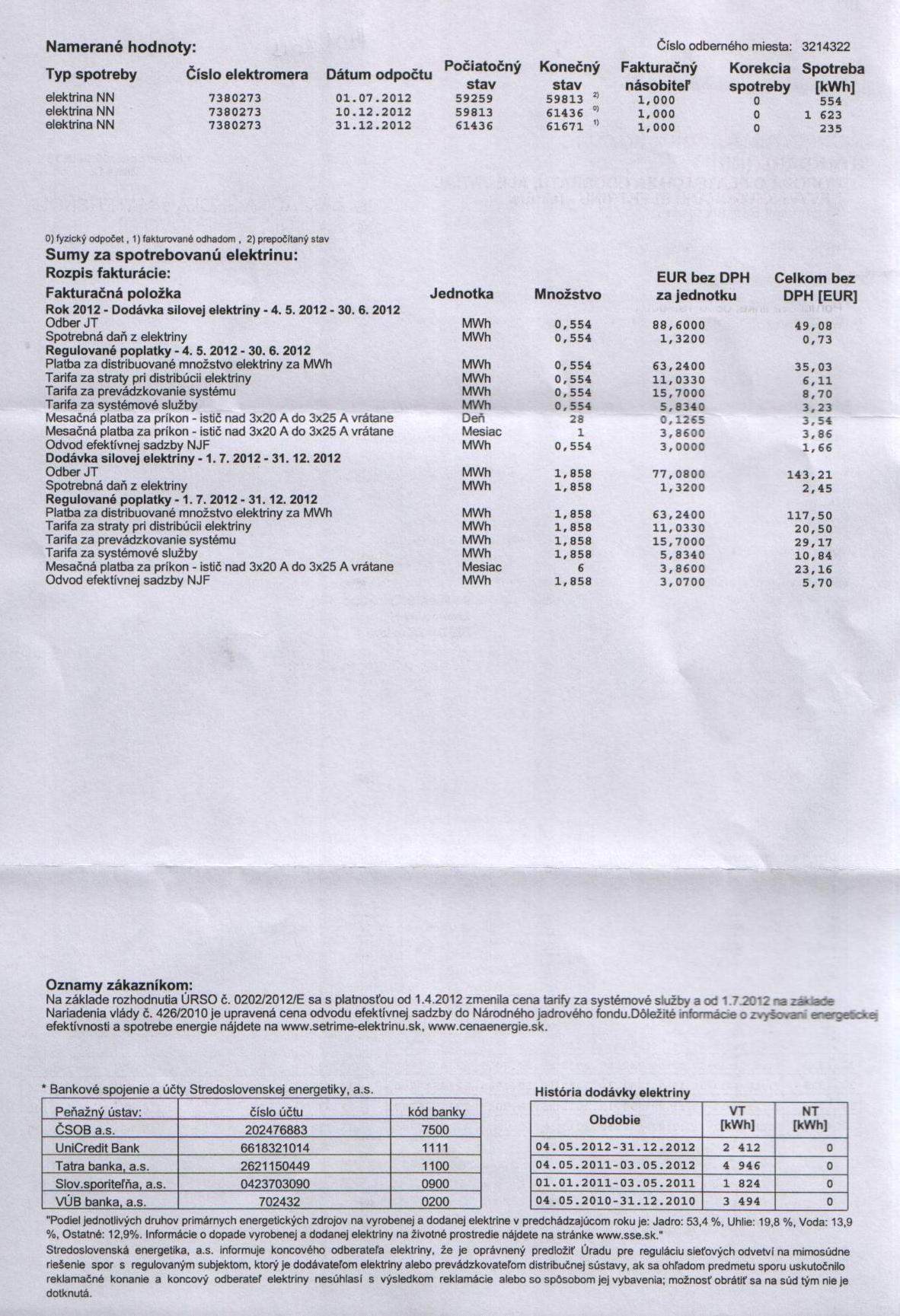 Fa 6B-13 elekt.energia ZŠ vyúčtovanie